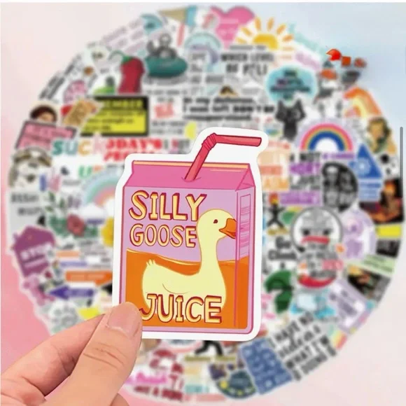 35ct Funny Stickers (assorted) - Picture 4 of 14